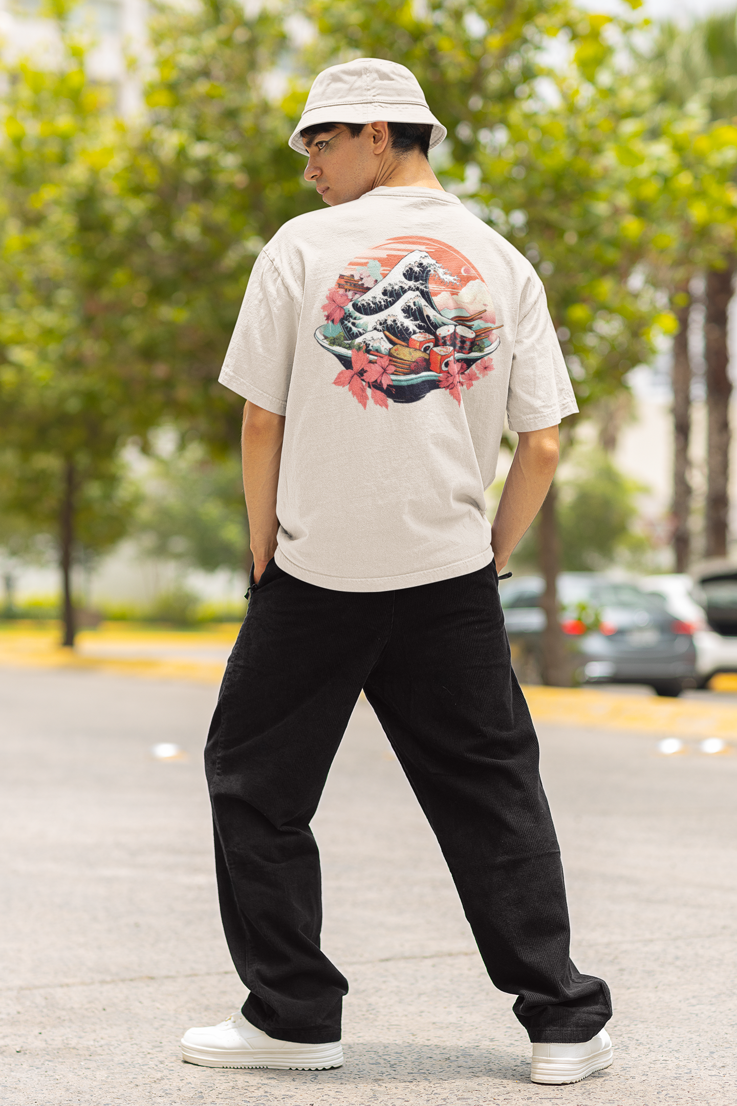 Japanese food Premium Oversized Shirt