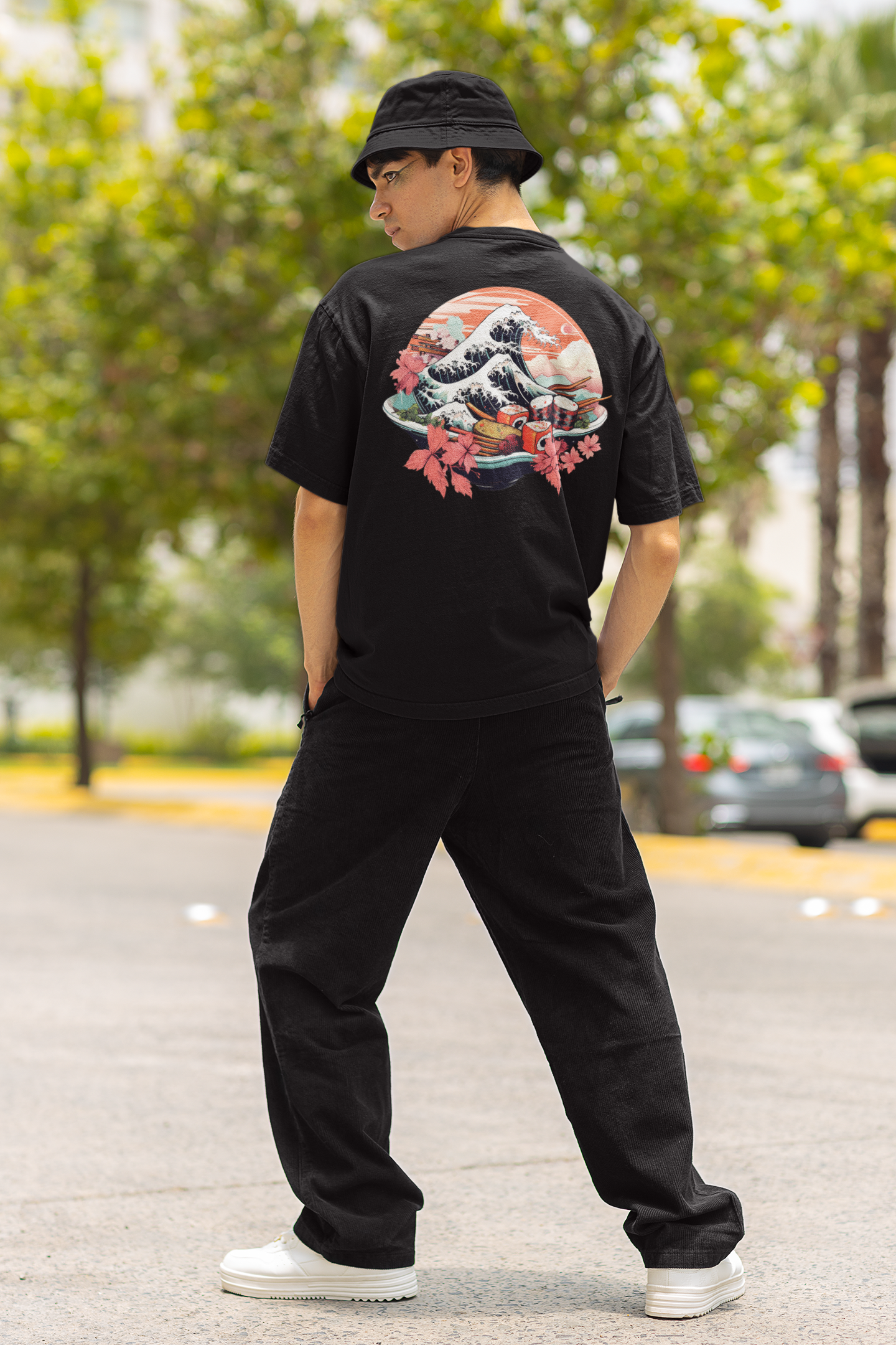 Japanese food Premium Oversized Shirt