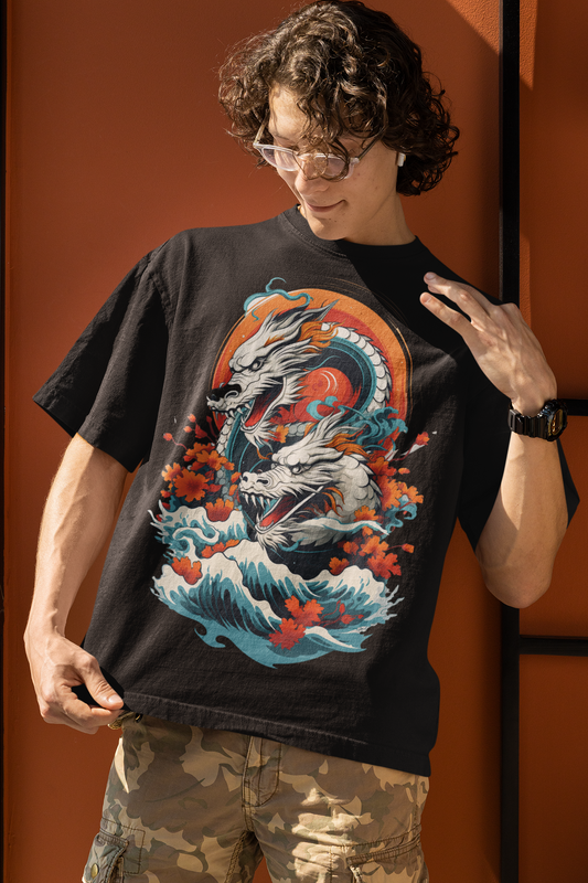 Drachen Premium Oversized Shirt